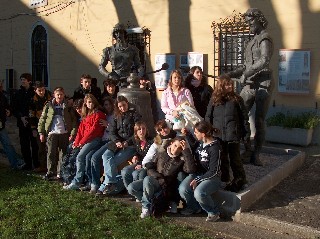 la classe I B in visita al Museo di Storia ed Arte di Trieste